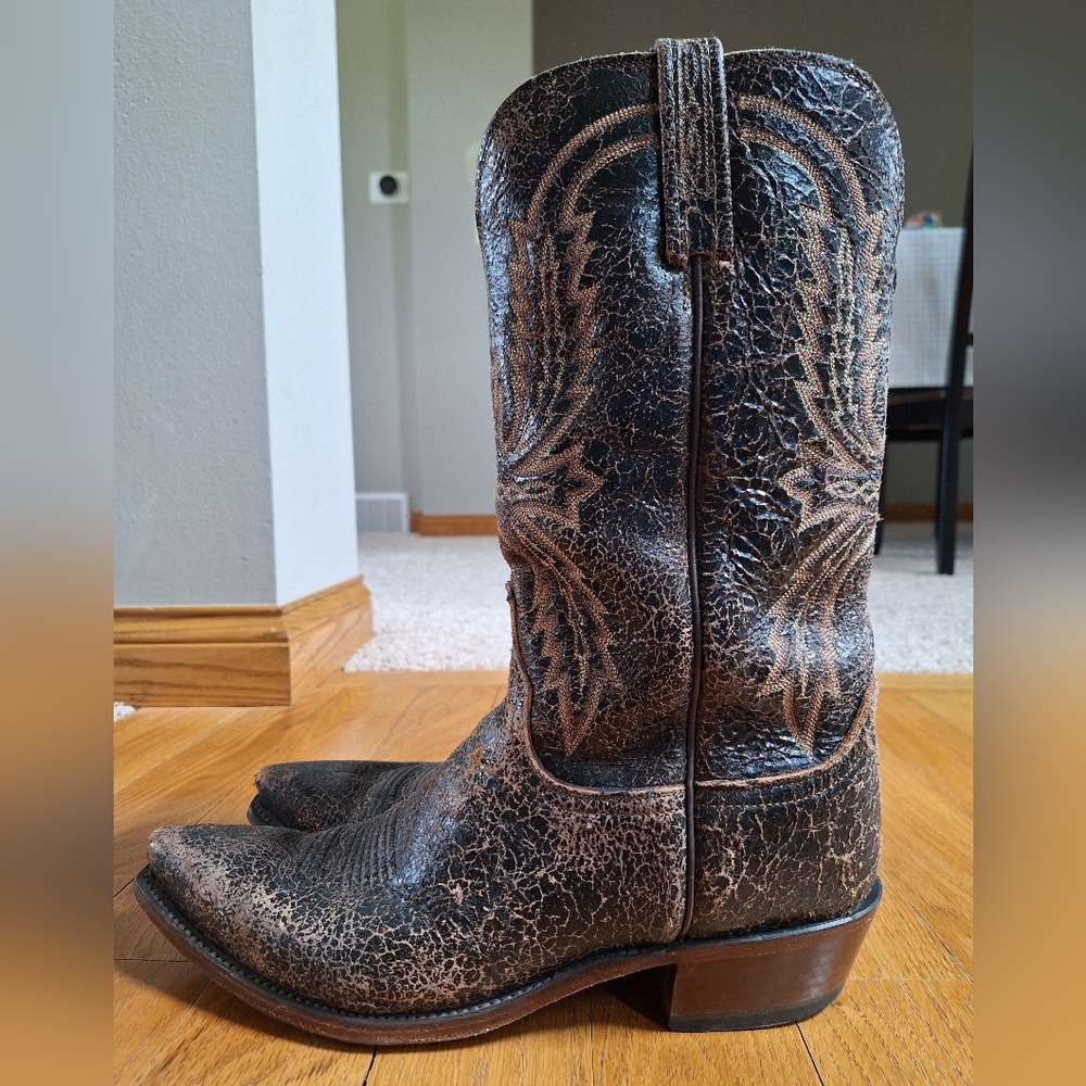 Lucchese Brown Cowboy Boots